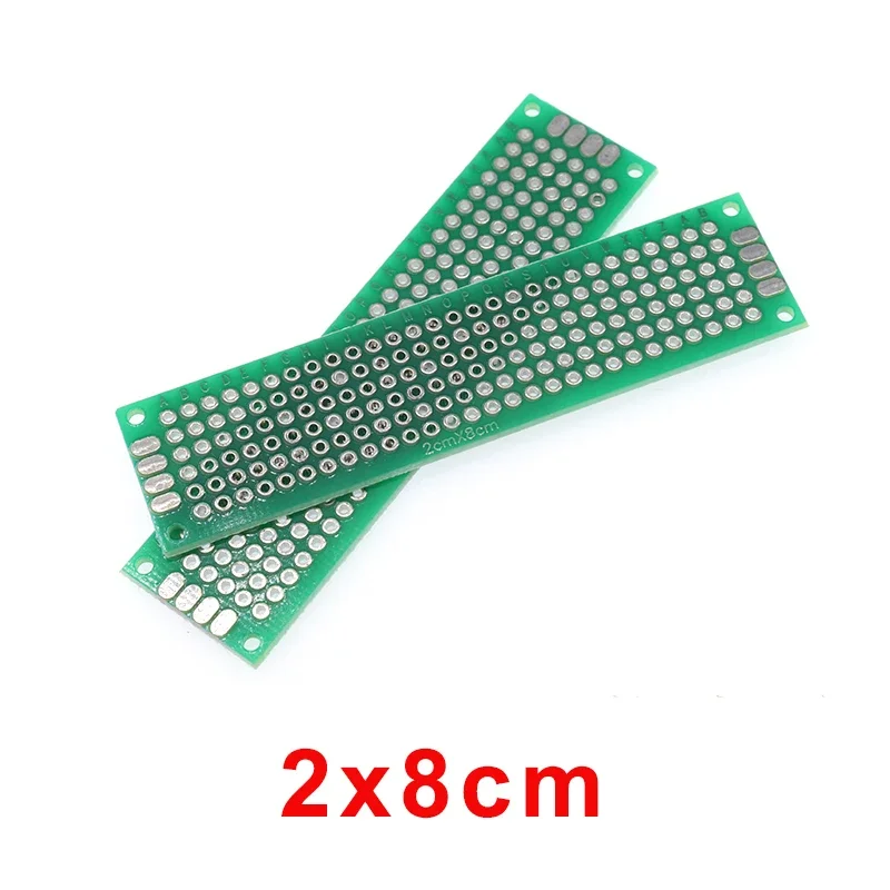 5PCS 2x8 3x7 4x6 5x7 6x8 7x9 8x12 9x15 Cm Double Side Prototype Diy Universal Printed Circuit PCB Board Protoboard For arduino