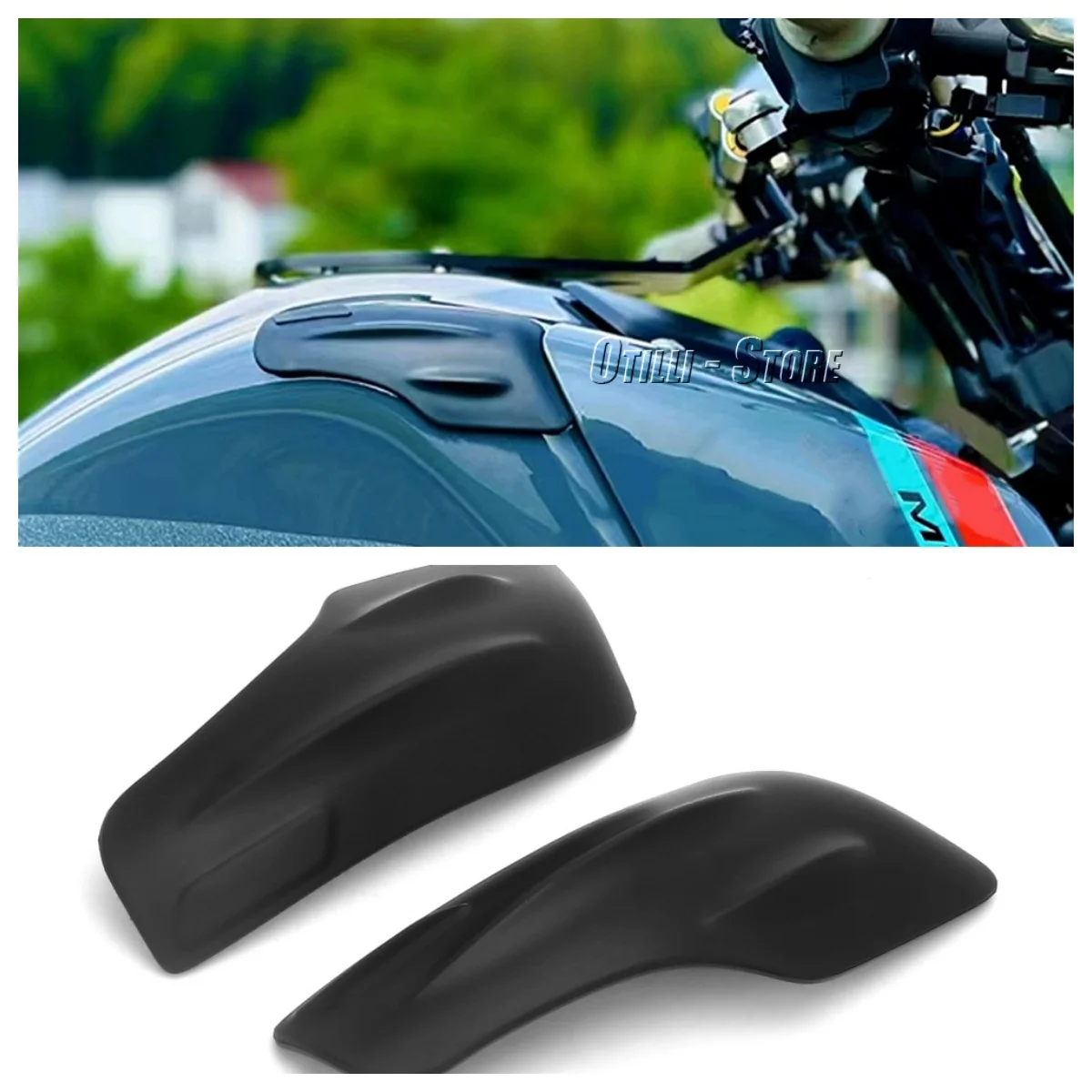 

For Yamaha MT-09 MT09 MT 09 mt09 Motorcycle Rubber Fuel Tank Pad Protector Non-slip Oil Tankpad Anti-scratch Decal Sticker Cover