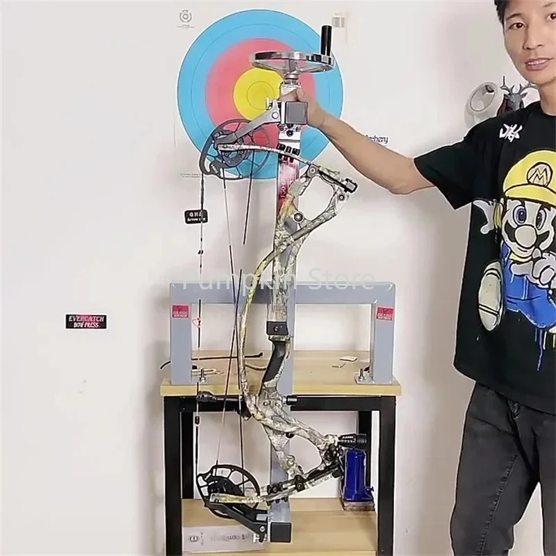 فتاحة القوس والسهم 10-47 بوصة منظم معايرة قاعدة العجلات لاستبدال معدات ملحقات السهم الرماية