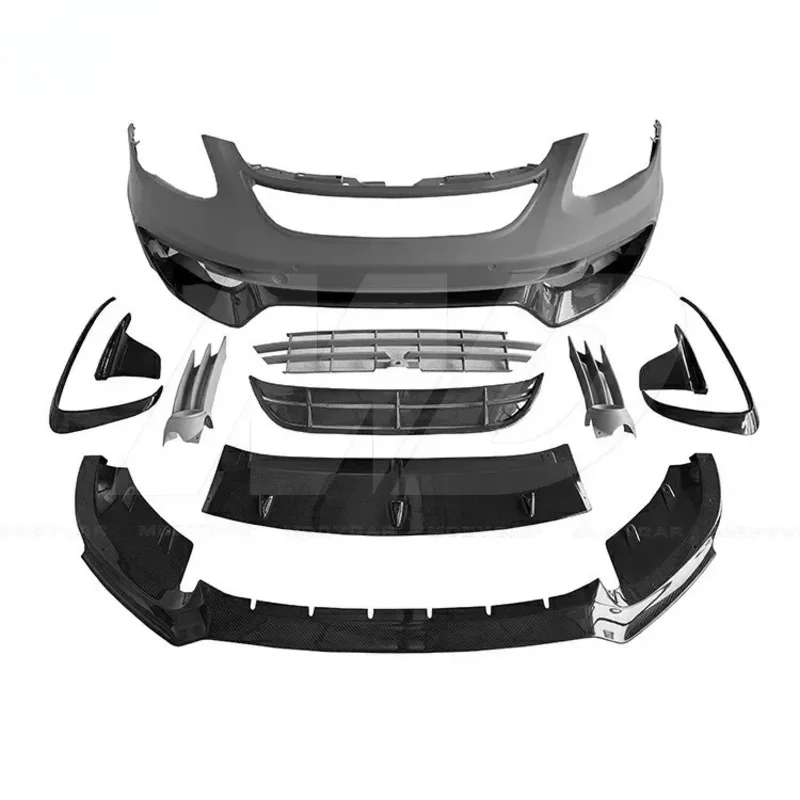 

High quality Ma Style Half Carbon Fiber Body kits For 2017-2019 971