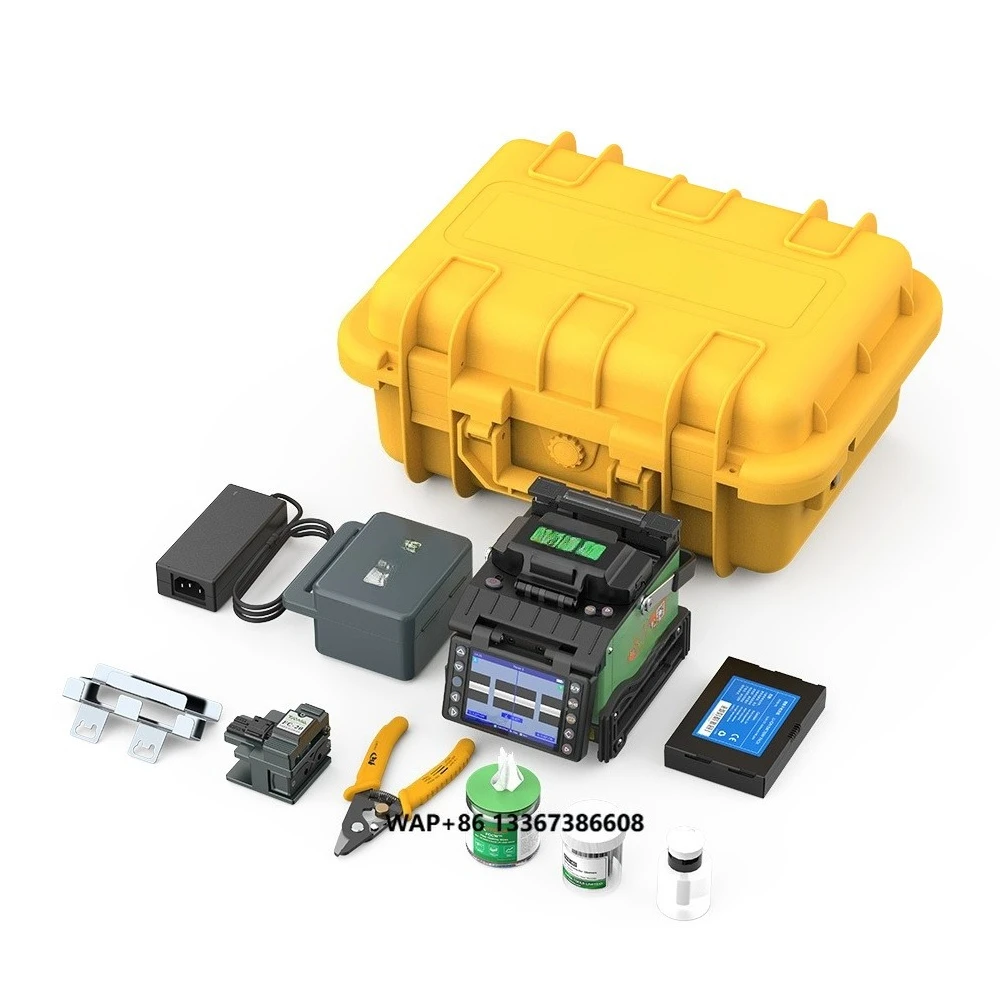 Newest Fiber Fusion Splicing Machine Optical Welding Machine GX39 Soudeuse Fibre Optique Komshine Mini