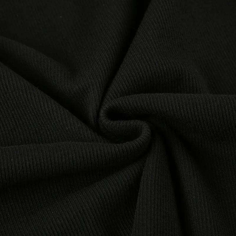 Summer New Sweet Girl Sexy Solid Color Versatile Low Neck Slim Trumpet Sleeve Long  Wrap Hip Dress Elegant For Women L3SA