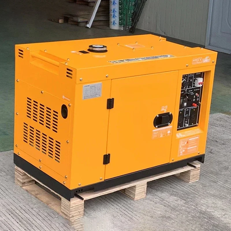 50/60hz home silent generator commande 10kw backup generator air cooled silent eventor power generator