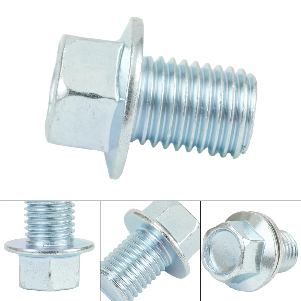 Parte Bullone Scarico Olio Zinco Bianco 1 pz 90030-415-000 90083-ML7-003 CT70 CT90 CX500 CX500C CX500D Personalizzato Nuovo di Zecca