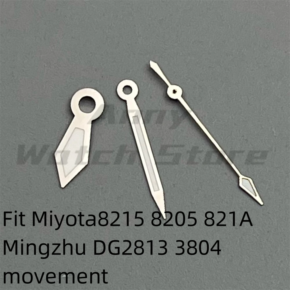 Silver Black Yellow Red Watch Hands Luminous Fit NH35 NH36 ETA 2824 2836 Miyota8215 8205 821AMingzhu DG2813 3804 PT5000 Movement image 3