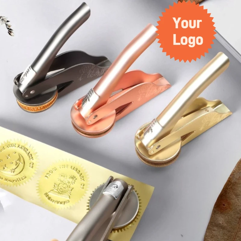 

Custom Stamps Embosser Stamp Personalized Wedding LOGO Seals Embossing Stamps Birthday Name Private Envelope Party Invitation