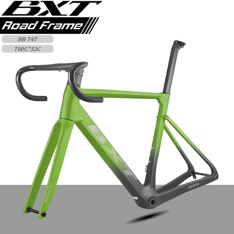 BXT New Road-275 T1000 Carbon Fibre Road Frame Flat-Mounted Disc