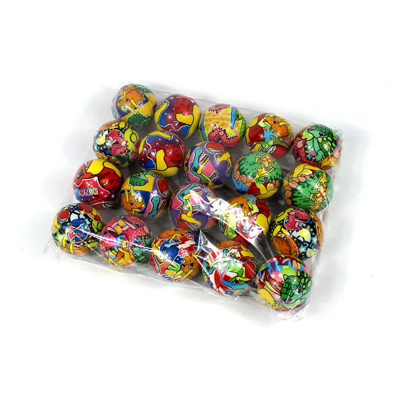 4,3cm Fester PU-Schaum Cartoon-Gesichtsausdruck Schwammball Druckentlastung Hand-Quetschball Spielzeug Kleines Geschenk Antistress-Spielzeug – Detail 6
