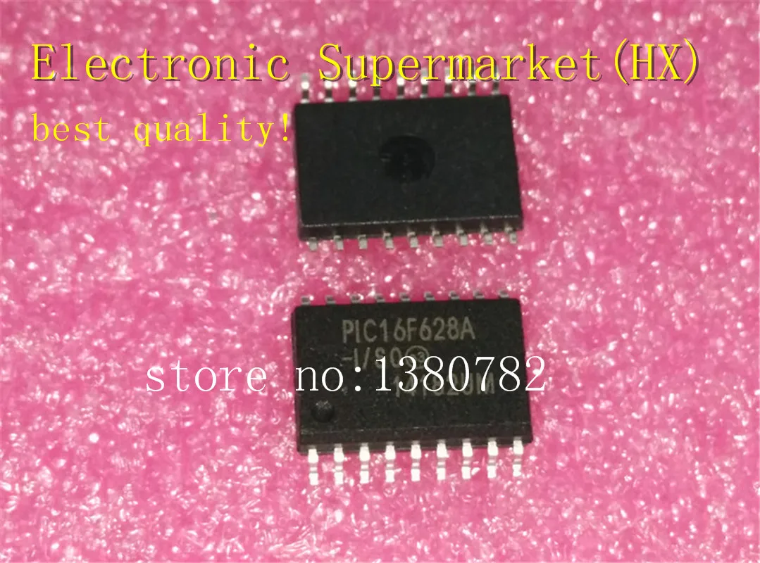 

Free Shipping 50pcs/lots PIC16F628A-I/SO PIC16F628A PIC16F628 SOP-18 New original IC