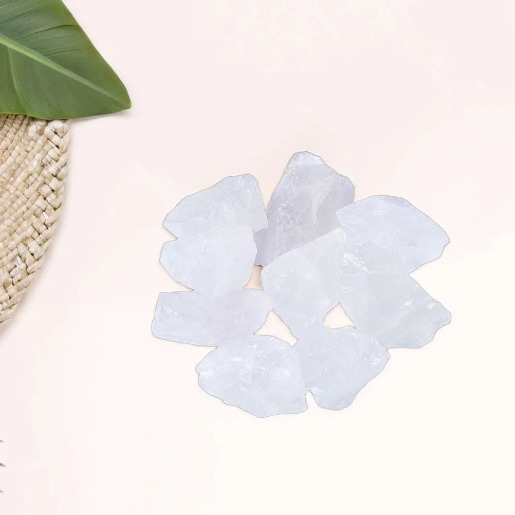 

600G Clear Quartz Rough Stones Large Raw Crystals Natural Healing Gemstones For Meditation Jewelry Aromatherapy Decor Tumbling