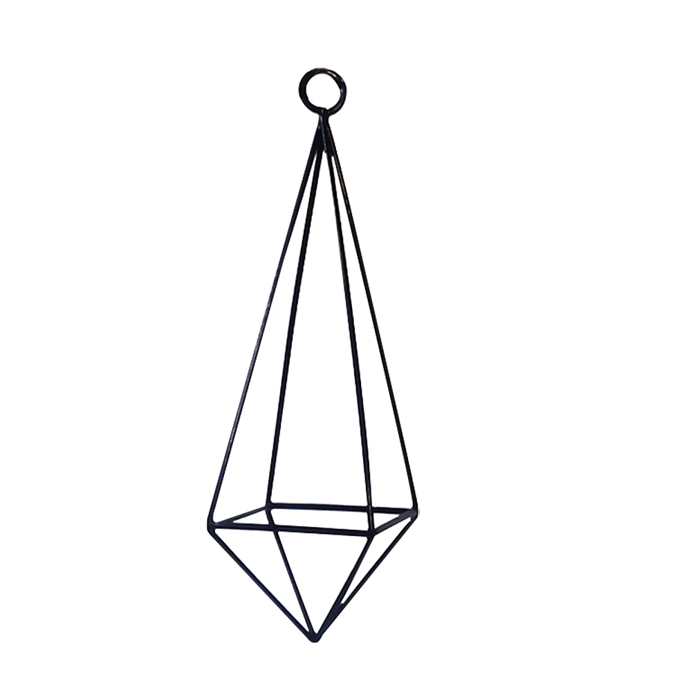 

Iron Flower Stand Home Hanging Planter Holder Ornament Hanger Supporting Racks Plants Flowerpot Elegant Simple Popular Garden