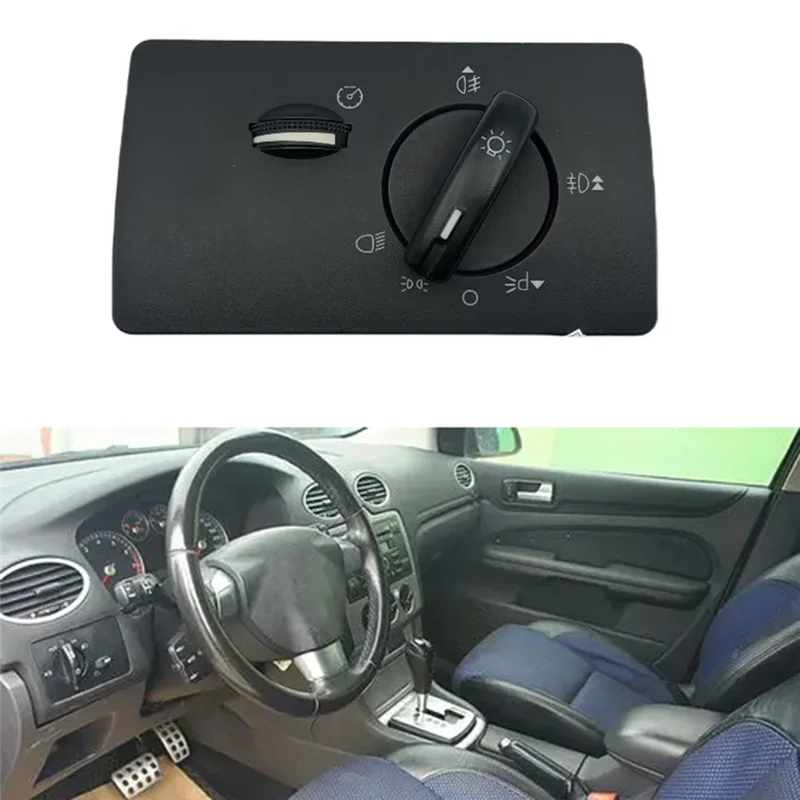 مفتاح المصباح الرئيسي للسيارة 4S7T13A024DD لسيارة Ford FOCUS II Turnier القابل للتحويل 4S7T13A024DA-AT80