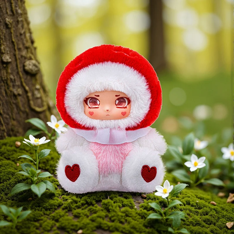 14cm Mushroom Baby Plush Toy Movie Stuffed Animal Brightly Colored Vinyl Doll Kids Toys Home Decor Boys and Girls Birthday Gifts