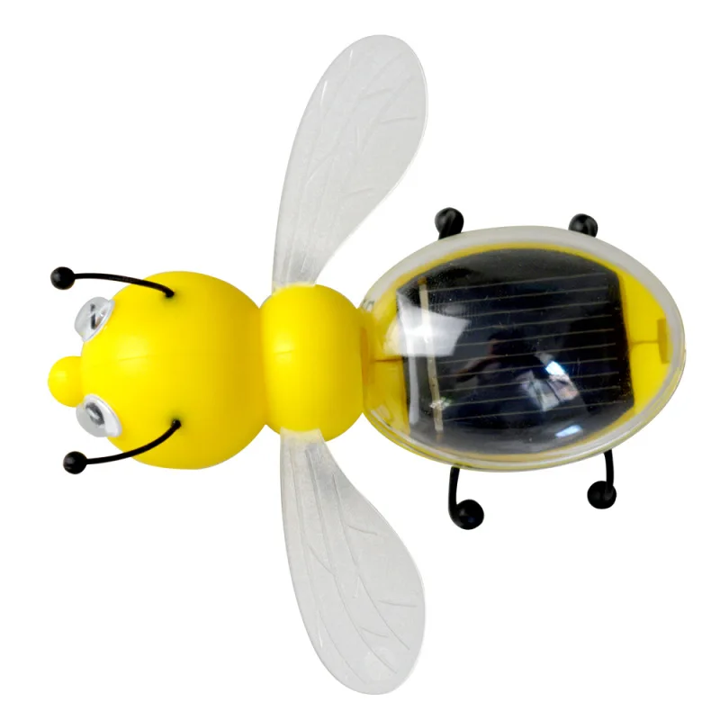 Juguete educativo de abeja Solar para niños, dispositivo de enseñanza de insectos, regalo novedoso