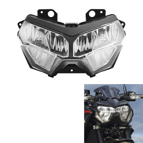 Imagen 2 del producto Conjunto de lámpara de faro LED apto para Kawasaki Z650 2020-2025 Z900 2020-2024 Z400 2018-2020