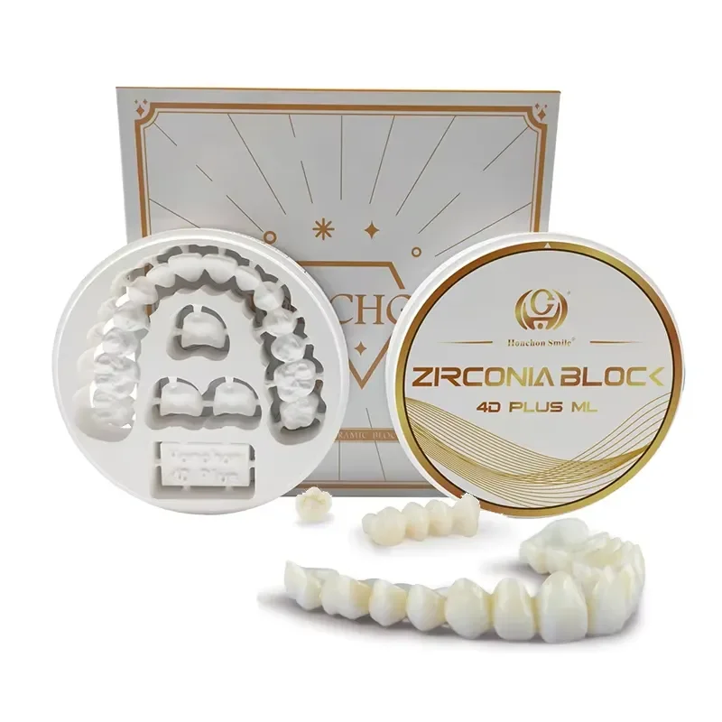 Factory Wholesale Laboratory Crown Anterior Teeth Sintered Disc Block Plus Multilayer