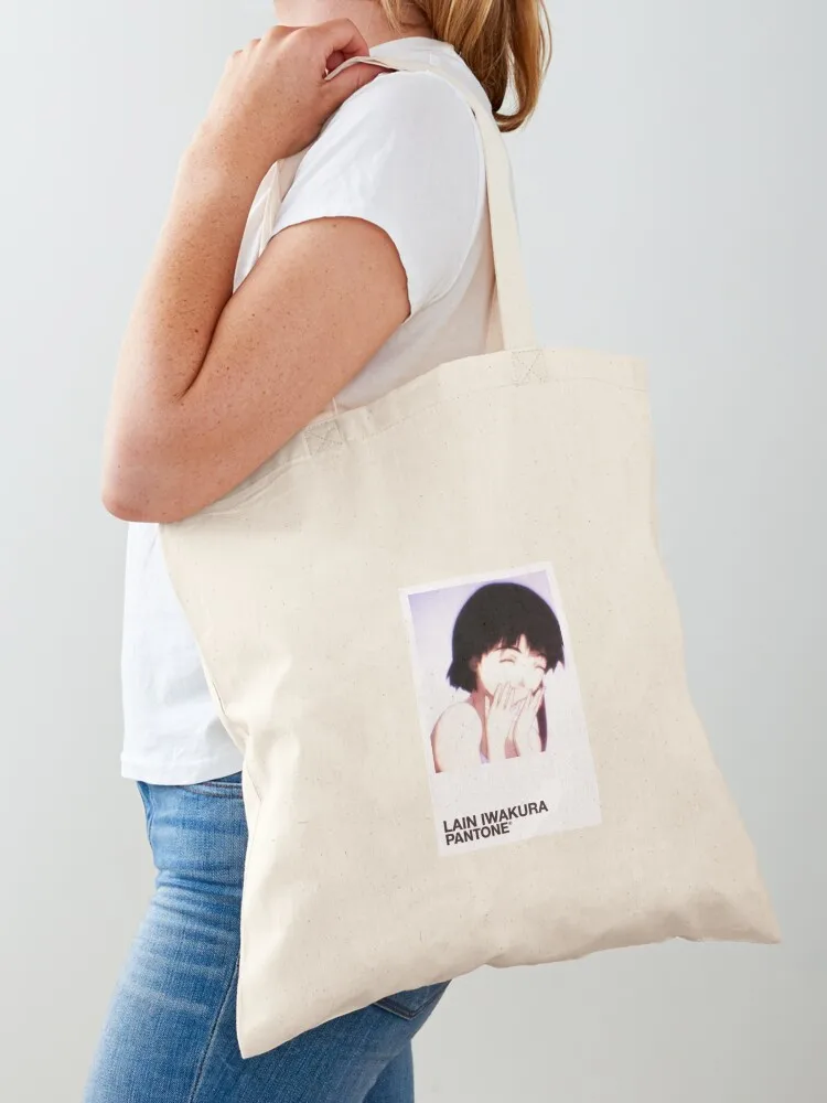 

Lain Iwakura Color Swatch Tote Bag Large bags for women custom canvas bag Woman shopper bag tote men