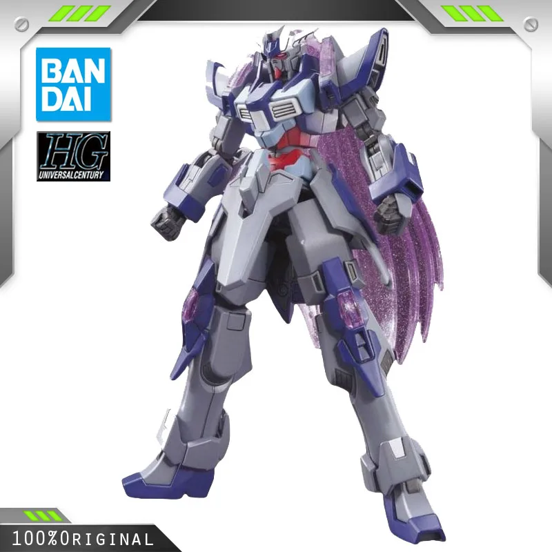 

BANDAI Anime HG 1/144 Denial Gundam JUNYA INOSES New Mobile Report Gundam Assembly Plastic Model Kit Action Toys Figures Gift