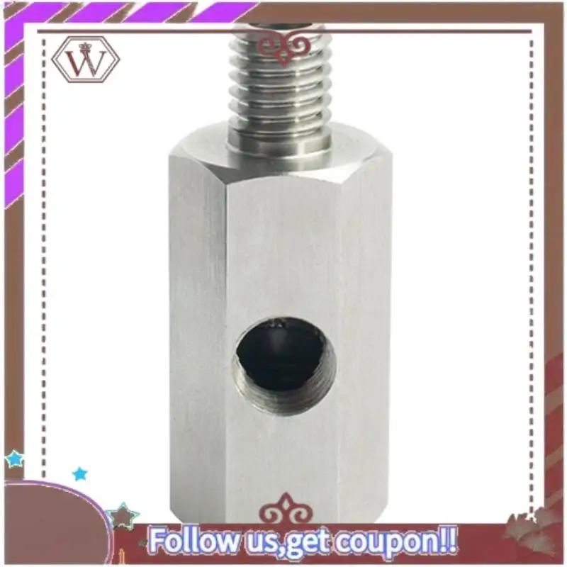 

A57E-Метрический адаптер Датчик давления масла 1/8 дюйма NPT Женский X M10 M10X1,5 Мужской и женский тройник