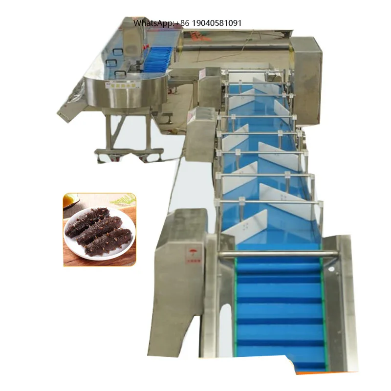 High Efficiency Automatic Weight Sorting Machine Sorting Machine for Fish Seafood Chicken Shrip