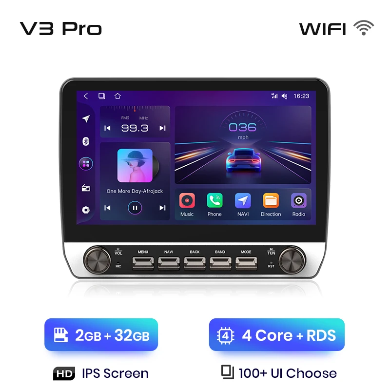 Junsun Draadloze CarPlay Android Auto Radio Voor Fiat Ducato Peugeot Boxer Citroen Jumper 2 2006-2013 GPS FM BT multimedia Stereo