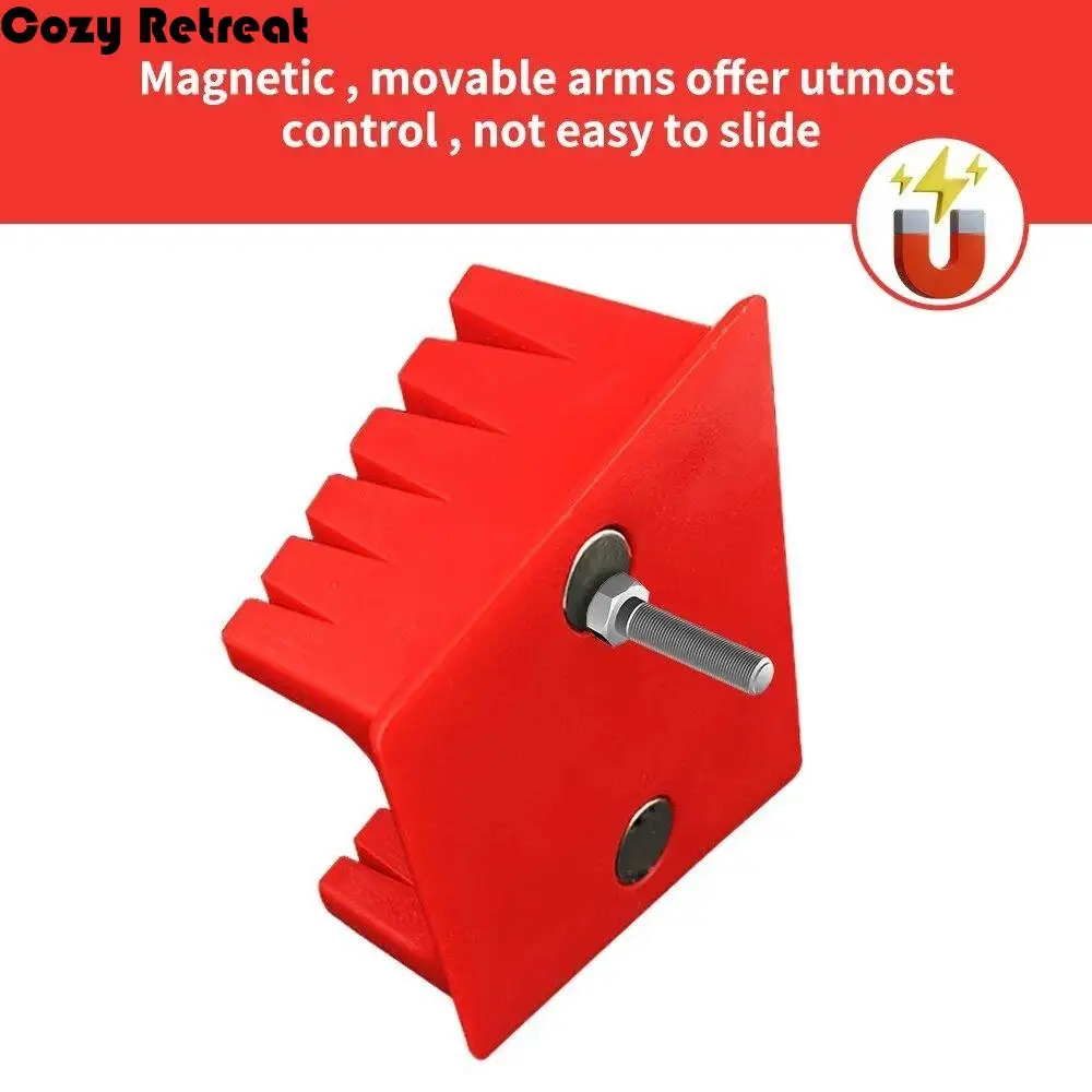 3D Printer Parts Welding Wire Fixture ABS Red Magnetic Welding Bench Large Suction Magnet Bracket Motherboard Soldering