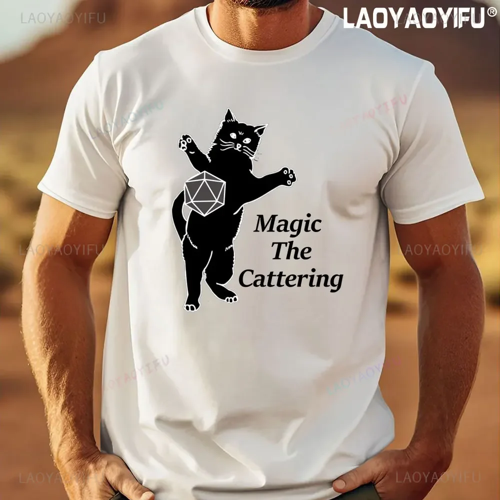 Magic The Gathering Men Cotton T-shirts Unisex Y2k Man Clothes Short Sleeve Women T-shirt Streetwear Funny Gifts Vintage Tops