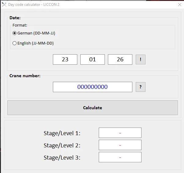 TruckEPC3 Liebherr Liccon 1 & 2 LiWinDiag, LiCanDiag ,LiQuiD E-Mail ,LSB Geberinfo OP Manager Modulinfo,Day Code Calculator