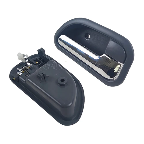 Imagen 2 del producto Para Foton chino Ollin manija de puerta Interior de coche perilla de puerta Interior izquierda derecha manija de puertas de plástico cromado interior