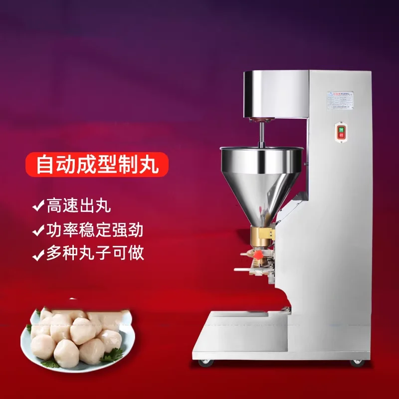 Máquina Automática para Hacer Albóndigas de Proteína |   Máquina para Formar Bolas de Pollo, Carne, Pescado y Vegetales |   Máquina Comercial para Hacer Falafel