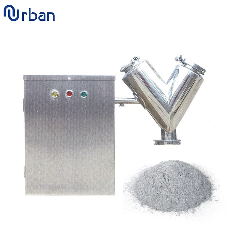 

Small Powder Mixer Machine Dry V Blender
