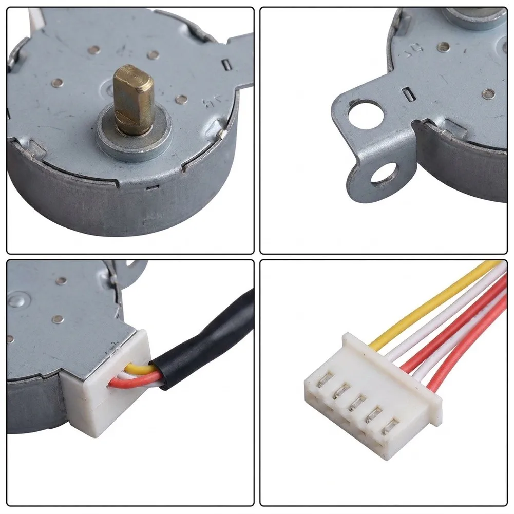 Air Conditioner Motor Ac Stepper Motor Efficient Air Circulation Precision Control Dc12v Power Supply For Home Ac Repair