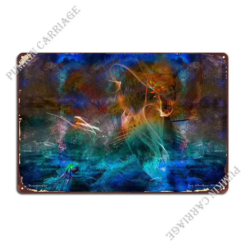 

Dragonship Metal знаки для гаража Club Создайте Жестяная Табличка на гараж постер