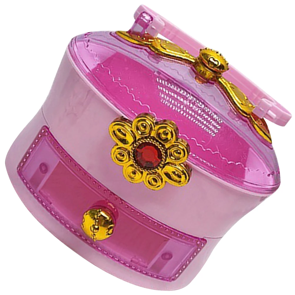 

Hand Drawer Box Hair Accessory Container Multifunctional Jewelry Storage Portable Design Tidy Organizer For Girls Accessories