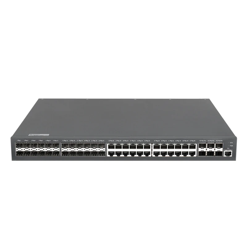 JT-COM L3 Managed switch with 6*1/10G SFP+ slot ports and 24*1000M SFP slot ports and 8*100/1000M RJ45 ports