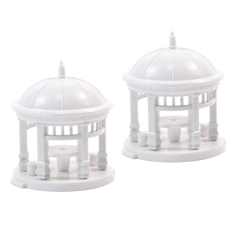 GY03 2 sets Model Pavilion Gloriette Chinese Construction Educational 1:150 - 1:75 Model Trains TT N OO Scale