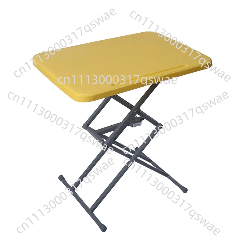 All-in-One Folding Home Workstation, Adjustable Height Desk for Reading, Learning, Computer Use, and Dining in Space-Limited