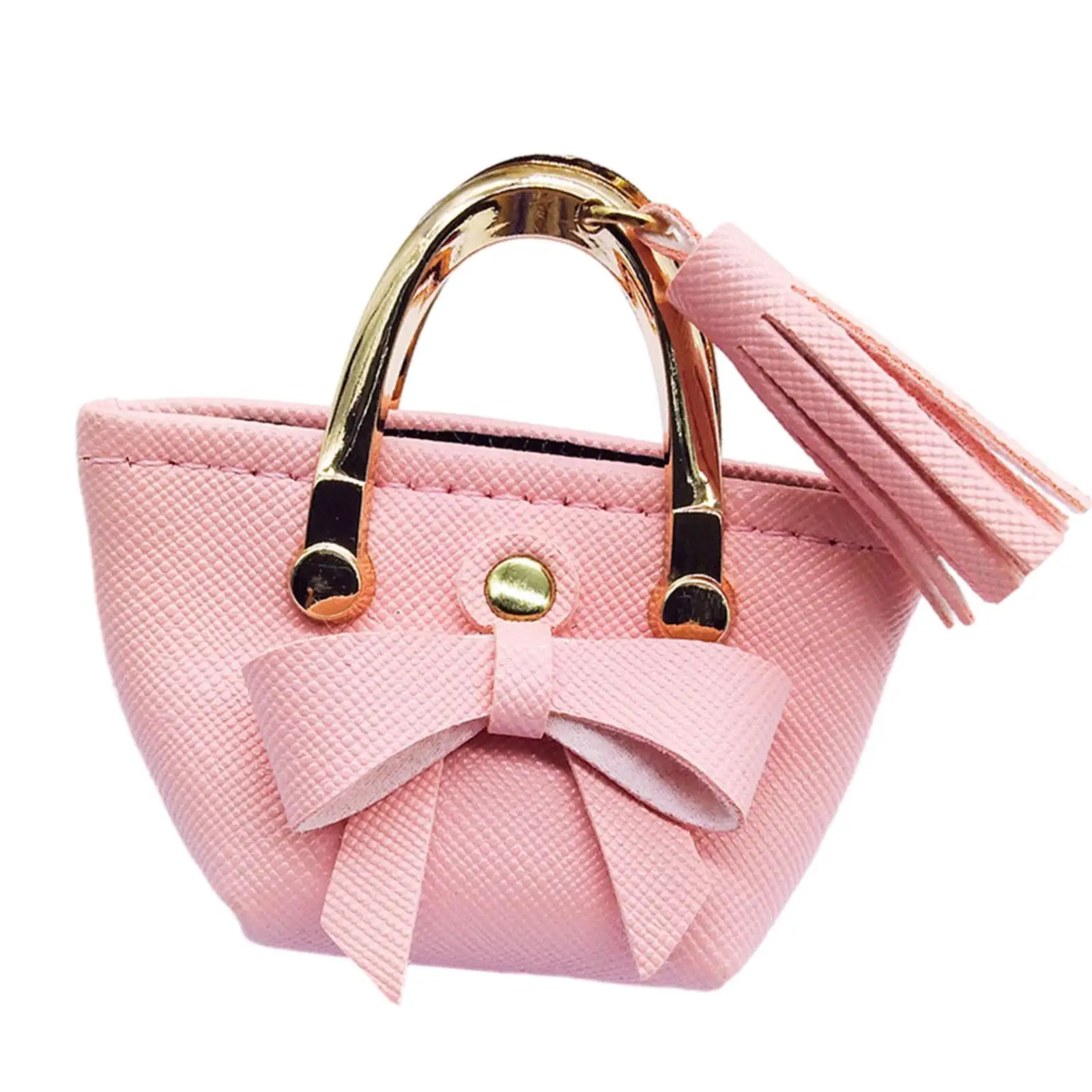 Borsa Tote Miniatura alla Moda in Scala 1:6 per Bambole BJD, Accessori per Outfit, Decorazione Casa delle Bambole in Pelle PU, Regalo