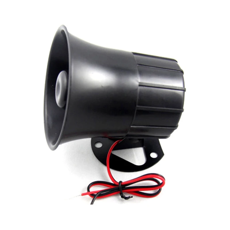 Security DC 12V Outdoor Alarm Siren Wire Loud Alarm Horn 115Db Exterior Sirena Alarma Speaker For Alarm System 15W