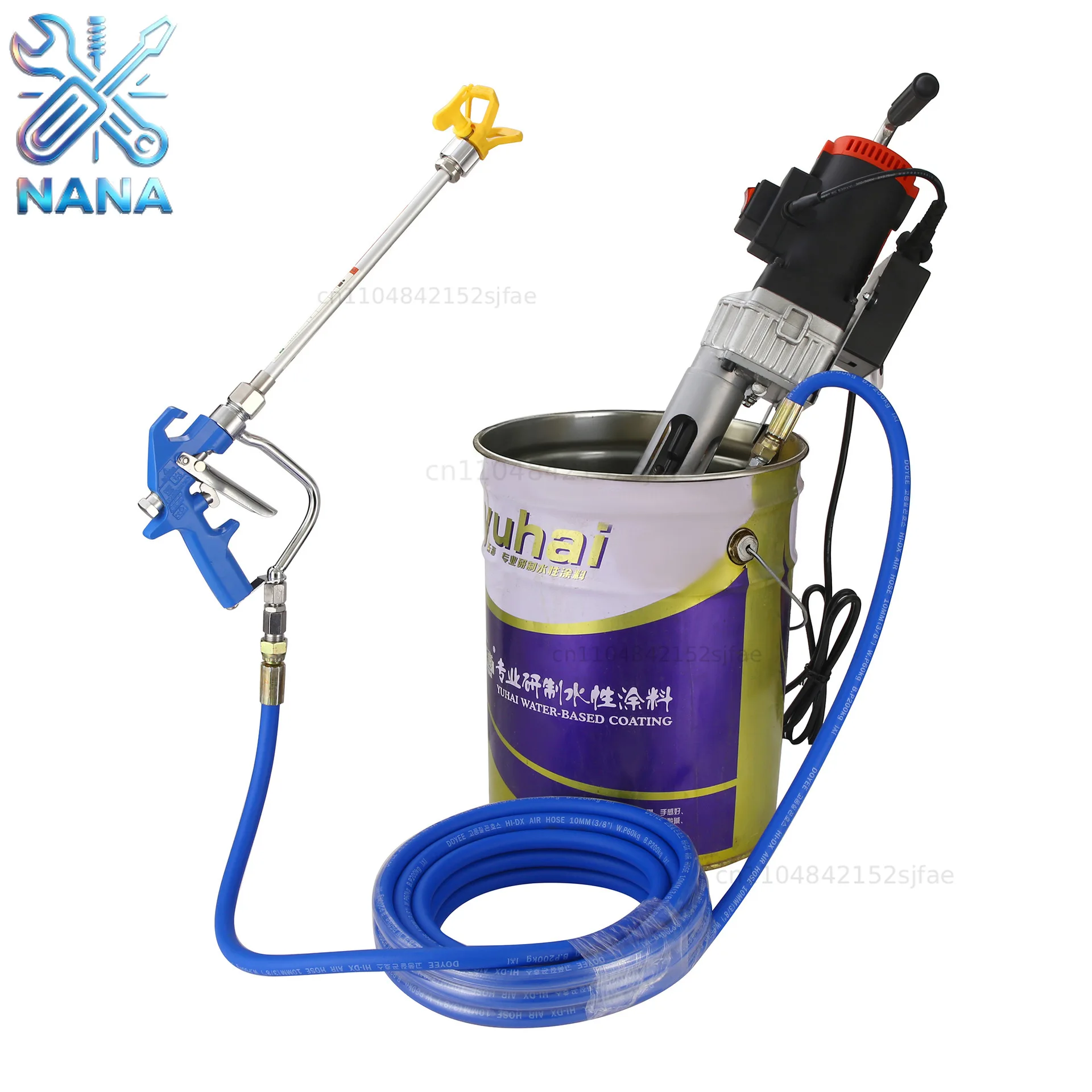 Portable waterproof coating primer spraying machine paint water-based polyurethane JS cement oil 110v220v spraying machine