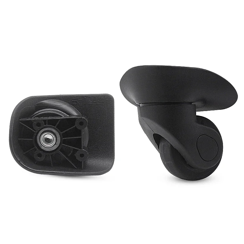 A21 Trolley Case Suitcase Wheel Roller 360° Spinner Wheels Pull Baggage Box Swivel Castor Replacement Wheel for Luggage