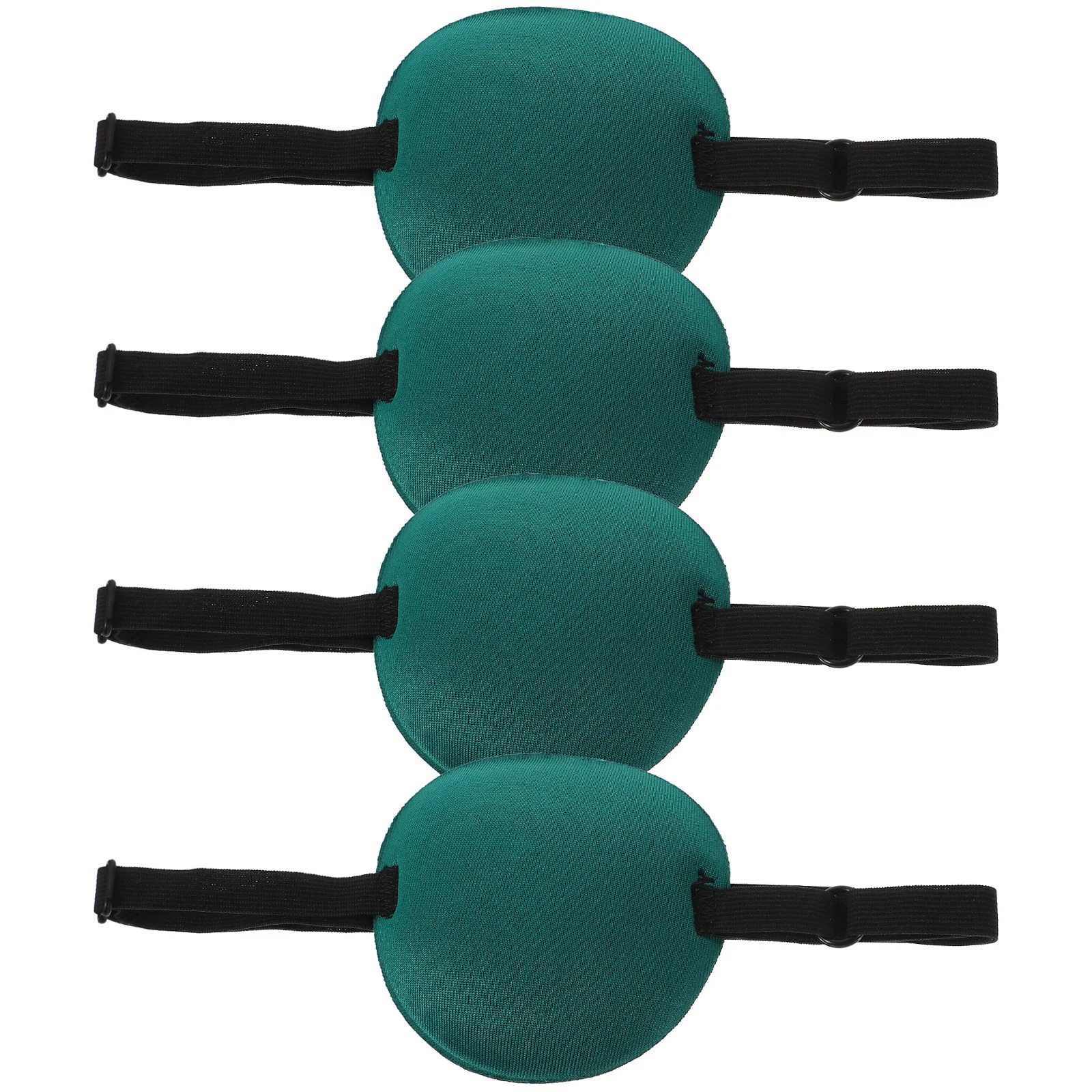 4pcs Single Patch Kids Eye Protectors Amblyopia Patches Reusable Washable Adjustable For Children Strabismus Correction Eye