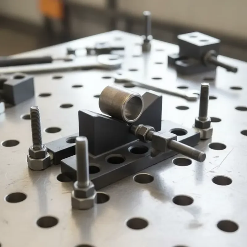 High Precision 3D Welding Platform Positioning Parts, V-type Angle Iron, for Welding, Improve Processing Accuracy & Quality