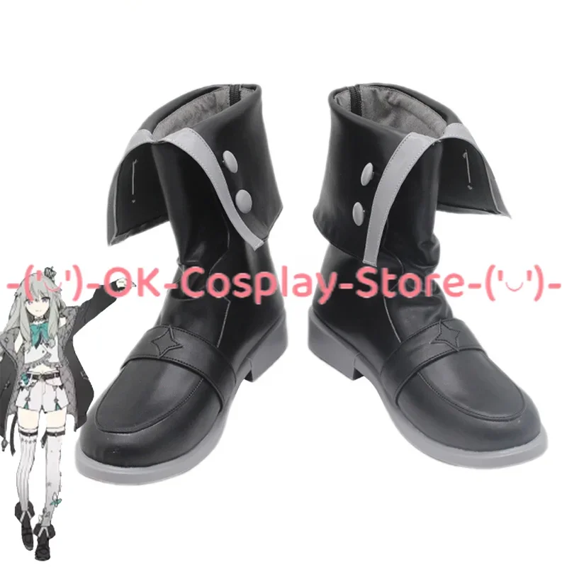 game-kusanagi-nene-cosplay-shoes-halloween-carnival-boots-anime-cosplay-prop-pu-shoes-custom-made