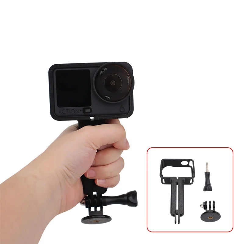

For DJI Action 6 Handheld Expansion Shooting Bracket Sports Camera Photography Stabilizing Handle Accessory