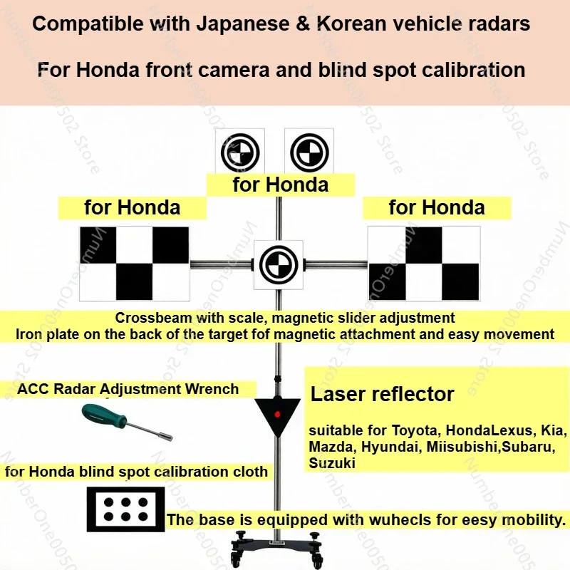 ADAS Calibration Tool withmmWave Radar Calibration for Toyota Honda Mazda ,for Honda front camera and blind spot calibration