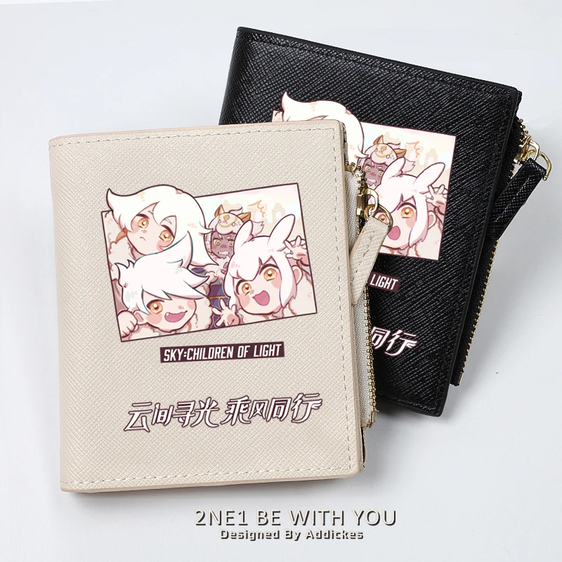 Anime Anime Game Sky:Children of the Light Kawaii Mini 9.5x11cm Coin Purse Wallet Cosplay Purse  Unisex Fashion Money Bag Gift