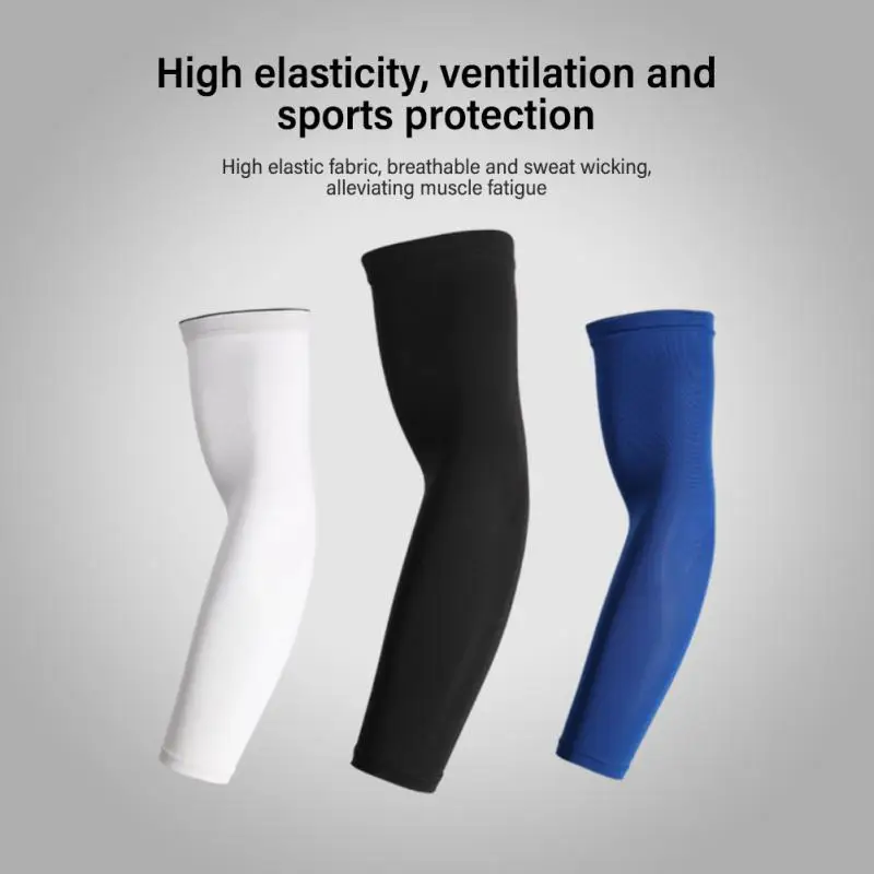 1PC Summer Fitness Arm Sleeves Cooling Cycling Fishing Hand Sleeves Baseketball Football Volleyball Outdoor Accessories