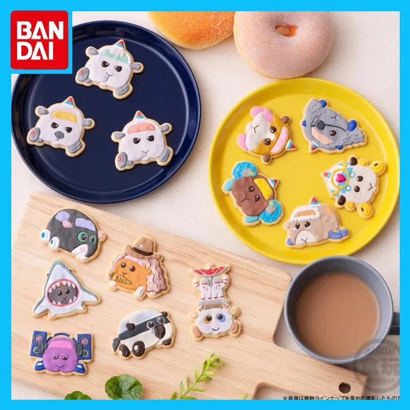

Bandai Original PUI PUI Anime Figure Good Friends Series 4 Refrigerator Magnets Action Figure Toys for Boys Girls Kids Gift
