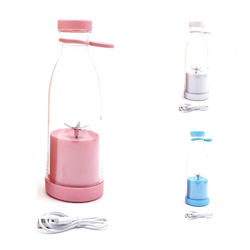 On-The-Go Juice Maker, Rechargeable Portable Blender Electric, USB Smoothie Mini Blender Personal Juicer C